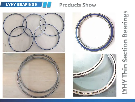 Thin Section Bearing for Textile Machinery Ju065XP0