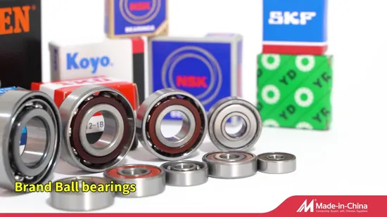 Motorcycle Seal Bearing Thin Section Ball Bearing 6811 Size 55*72*9mm Deep Grove Ball Bearing 