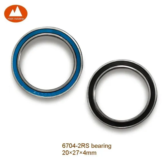 20*27*4mm 6704RS 6704rz 6704DDU 6704VV 6704 2RS RS 2rz Rz 2RS1 DDU Du VV V Llu Ll 2nsl Rubber Seals Metric Thin